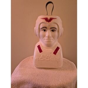 Vintage Halloween Blow Mold BUCK ROGERS featuring TWIKI Candy Bucket Pail
